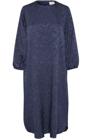 Kaffe Mujer, Vestidos, Azul, Talla: XL