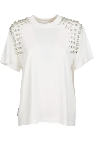 Des Phemmes Mujer, Camisetas, Blanco, Talla: S