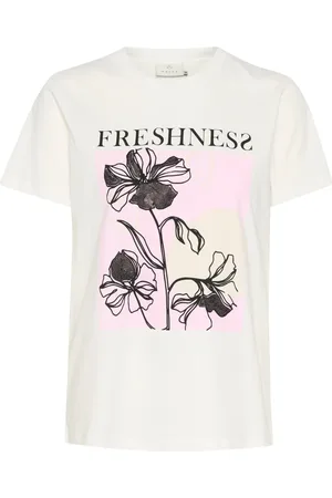 Kaffe Mujer, Camisetas, Blanco, Talla: L