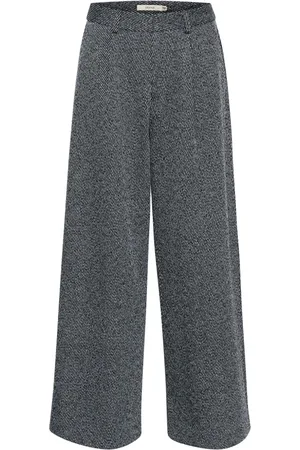 Gestuz Mujer, Pantalones, Gris, Talla: 2XL