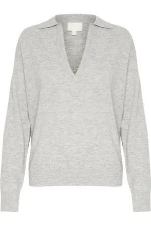 Soaked in Luxury Mujer, Jerseys, Gris, Talla: S