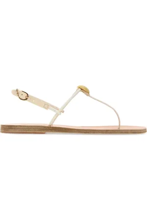 Ancient Greek Sandals Mujer, Zapatos, Blanco, Talla: 36 EU