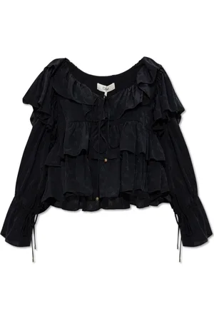 Chloé Mujer, Blusas y Camisas, Negro, Talla: S