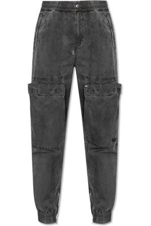 Diesel Mujer, Pantalones, Gris, Talla: S