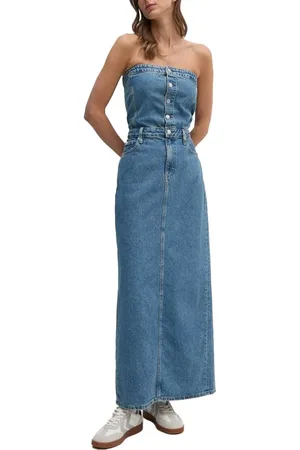 Calvin Klein Mujer, Vestidos, Azul, Talla: S