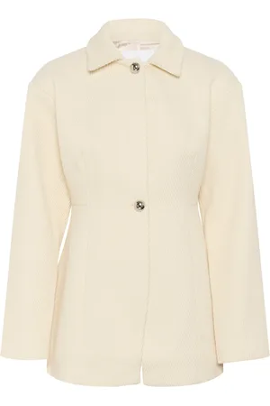 Karen by Simonsen Mujer, Chaquetas, Blanco, Talla: S