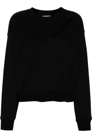 Alexander McQueen Mujer, Sudaderas, Negro, Talla: S