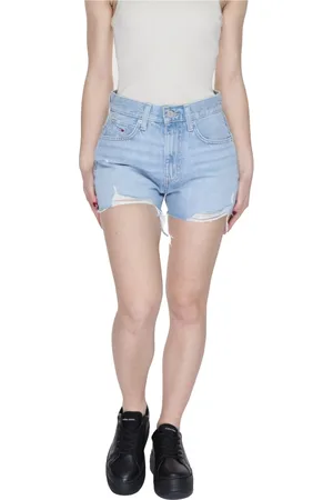 Tommy Hilfiger Mujer, Pantalones cortos, Azul, Talla: W27