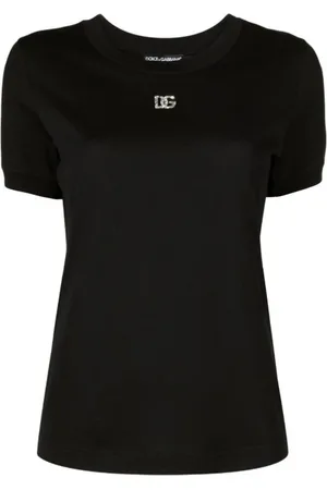Dolce & Gabbana Mujer, Camisetas, Negro, Talla: XS