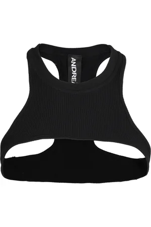 ANDREA ADAMO Mujer, Deporte, Negro, Talla: S