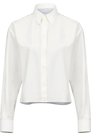 Maison Margiela Mujer, Blusas y Camisas, Blanco, Talla: 2XS