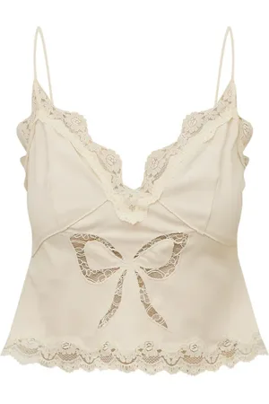 LOVESHACKFANCY Mujer, Camisetas, , Talla: S