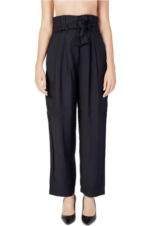 VILA Mujer, Pantalones, Negro, Talla: S