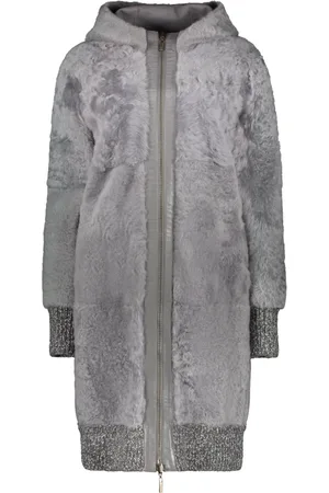 LORENA ANTONIAZZI Mujer, Abrigos, Gris, Talla: S