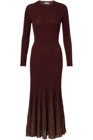 ULLA JOHNSON Mujer, Vestidos, Marrón, Talla: M
