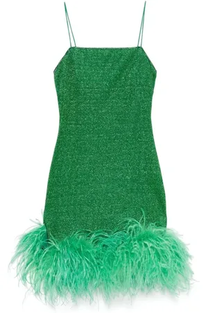 Oseree Mujer, Vestidos, Verde, Talla: M