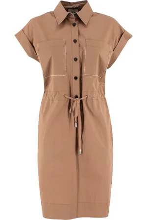 PESERICO SIGN Mujer, Vestidos, Naranja, Talla: M