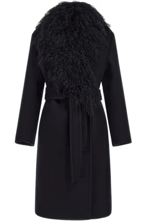 Roberto Cavalli Mujer, Abrigos, Negro, Talla: XL