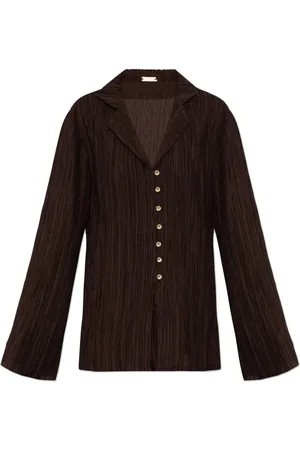Cult Gaia Mujer, Blusas y Camisas, Marrón, Talla: M