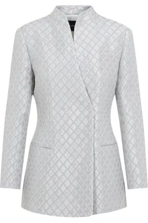 Giorgio Armani Mujer, Chaquetas, Gris, Talla: S