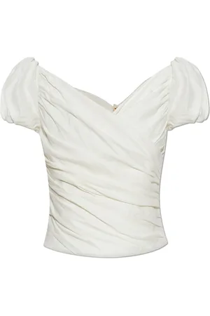 Cult Gaia Mujer, Blusas y Camisas, Blanco, Talla: S