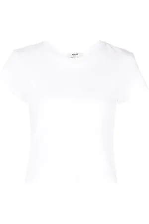 AGOLDE Mujer, Camisetas, Blanco, Talla: S