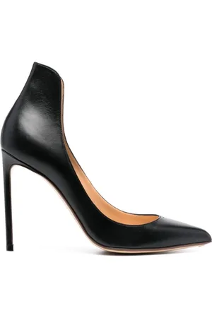 Francesco Russo Mujer, Zapatos, Negro, Talla: 40 EU