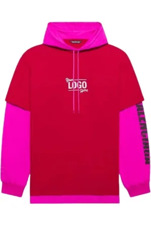 Balenciaga Mujer, Sudaderas, Rosa, Talla: S