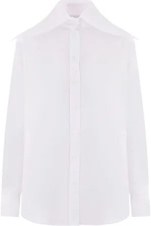 Alexander McQueen Mujer, Blusas y Camisas, Blanco, Talla: S