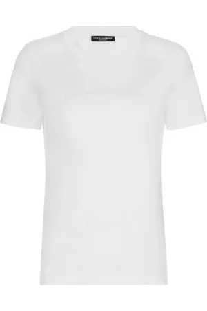 Dolce & Gabbana Mujer, Camisetas, Blanco, Talla: XS