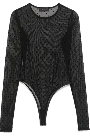 WARDROBE.NYC Mujer, Camisetas, Negro, Talla: M