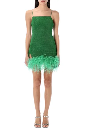 Oseree Mujer, Vestidos, Verde, Talla: M