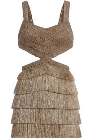 PATBO Mujer, Vestidos, Marrón, Talla: S