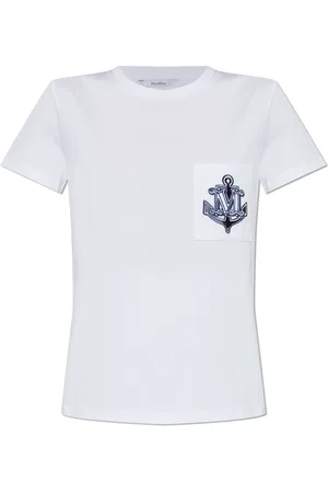 Max Mara Mujer, Camisetas, Blanco, Talla: XL