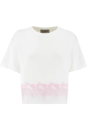 ERMANNO SCERVINO Mujer, Camisetas, Blanco, Talla: L