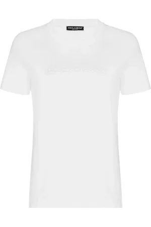Dolce & Gabbana Mujer, Camisetas, Blanco, Talla: S