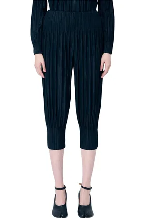 Issey Miyake Mujer, Pantalones, Negro, Talla: M