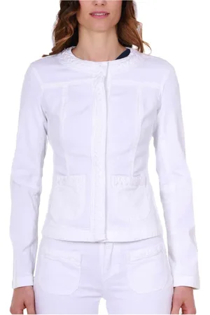 Liu Jo Mujer, Chaquetas, Blanco, Talla: S