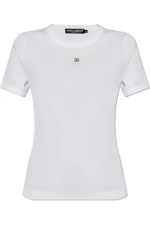 Dolce & Gabbana Mujer, Camisetas, Blanco, Talla: 2XS