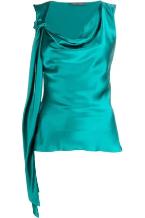 Alberta Ferretti Mujer, Camisetas, Verde, Talla: S