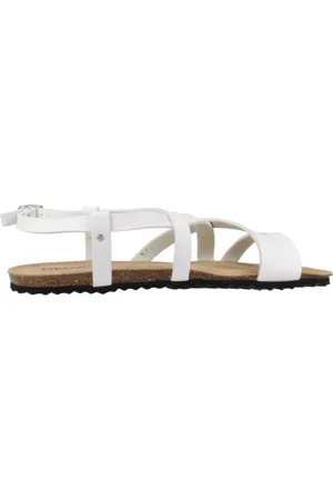 Geox Mujer, Zapatos, Blanco, Talla: 38 EU