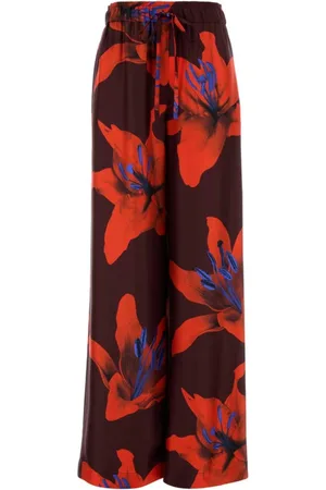 Alexander McQueen Mujer, Pantalones, Rojo, Talla: S