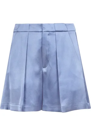 ALYSI Mujer, Pantalones cortos, Azul, Talla: S