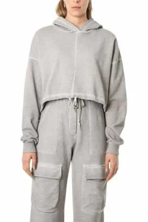 LA HAINE INSIDE US Mujer, Sudaderas, Gris, Talla: M