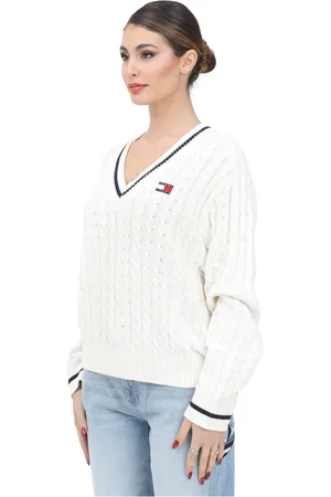 Tommy Hilfiger Mujer, Jerseys, Blanco, Talla: M