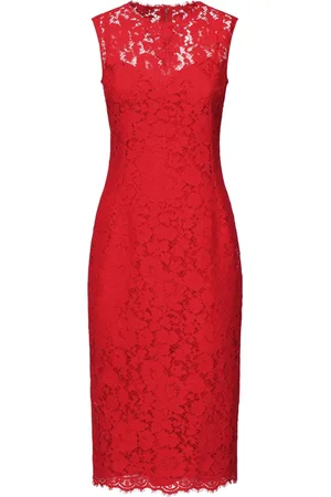 Dolce & Gabbana Mujer, Vestidos, Rojo, Talla: XL