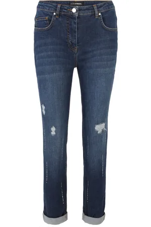 DORIS S Mujer, Vaqueros, Azul, Talla: XL