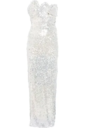 CHRISTOPHER ESBER Mujer, Vestidos, Blanco, Talla: S