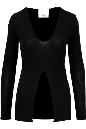 ERIKA CAVALLINI Mujer, Jerseys, Negro, Talla: M