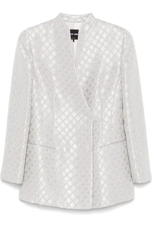 Giorgio Armani Mujer, Chaquetas, Gris, Talla: M
